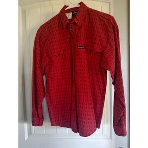 ROCKY MOUNTAIN MEN'S / TEEN WESTERN BUTTON FRONT SHIRT SMALL RODEO LS